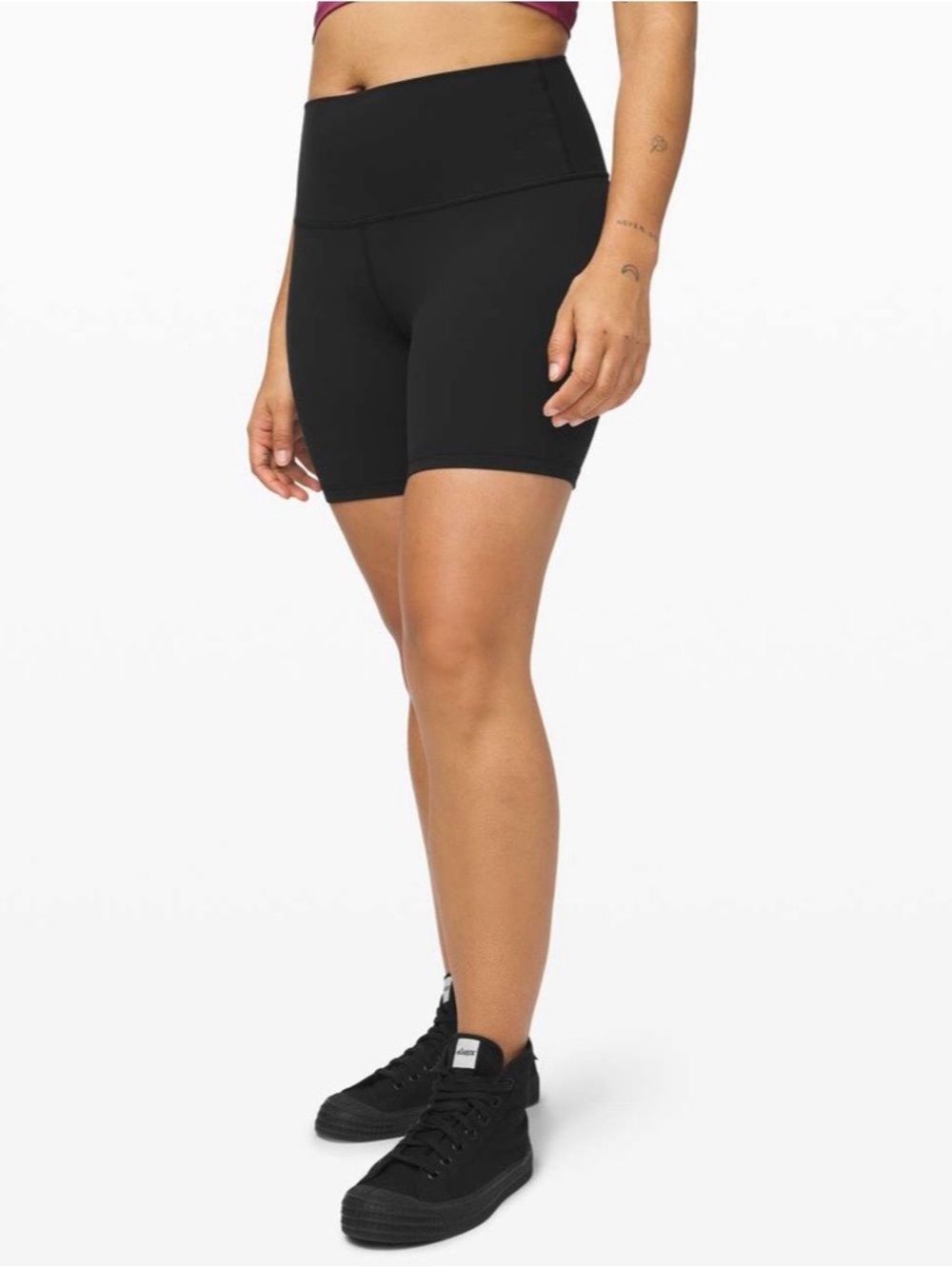 Lululemon Black Align Short *6", Sz 6